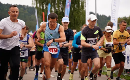 Nordic walking i Bieg Górski na 11 km. Wspólny start po dobrą zabawę [ZDJĘCIA] - 23